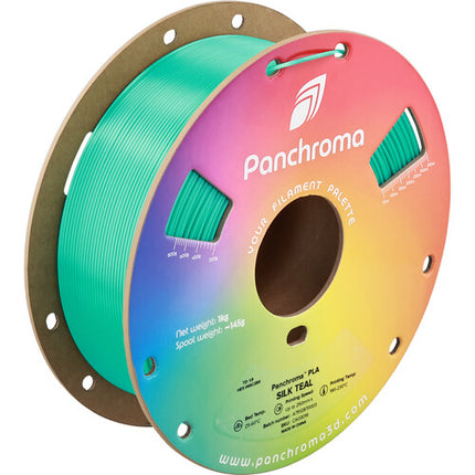 Polymaker Panchroma Silk PLA Filamento 1kg Diámetro 1.75mm Teal