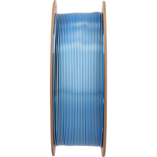 Polymaker Panchroma Filamento PLA Doble Seda 1kg Plata Azul 1.75mm