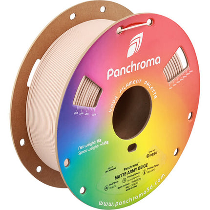 Polymaker Panchroma Matte PLA Filamento 1kg 1.75mm Beige Army