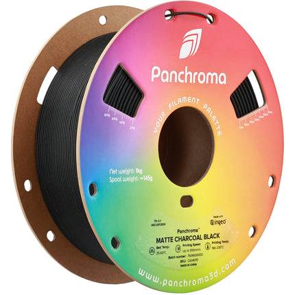 Polymaker Panchroma Filamento PLA Mate 1kg Negro Carbón 1.75mm