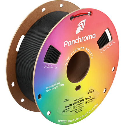 Polymaker Panchroma Filamento PLA Mate 1kg Negro Carbón 1.75mm