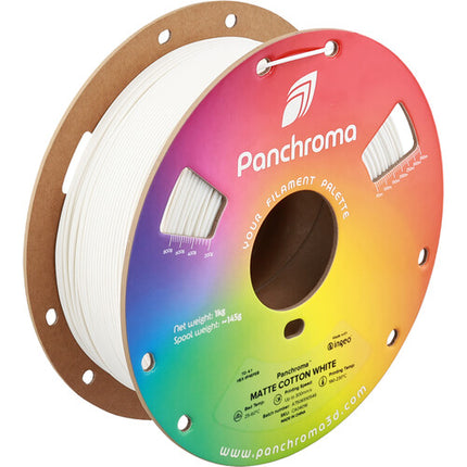 Polymaker Panchroma Filamento PLA Mate 1kg Blanco Algodón 1.75mm