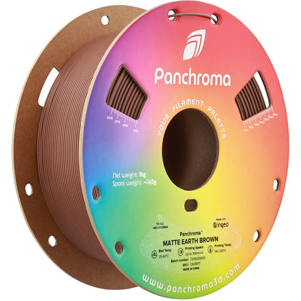 Polymaker Panchroma Matte PLA Filamento 1kg Tierra Marrón 1.75mm Diámetro