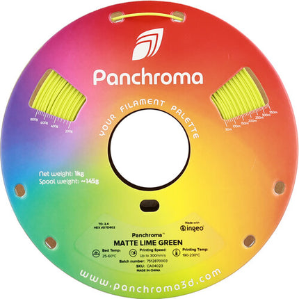 Polymaker Panchroma Polímero PLA Mate 1kg 1.75mm Verde Lima