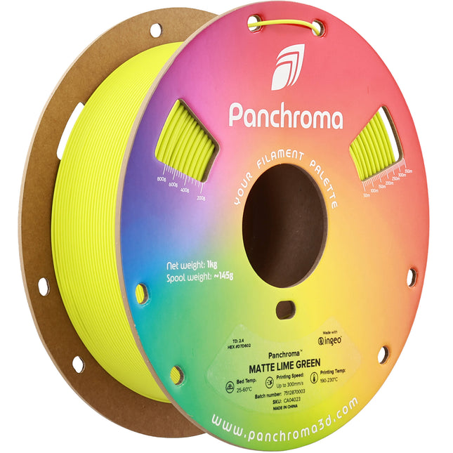 Polymaker Panchroma Polímero PLA Mate 1kg 1.75mm Verde Lima