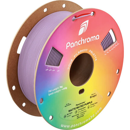 Polymaker Panchroma Filamento PLA Mate 1kg Diámetro 1.75mm Morado Apagado