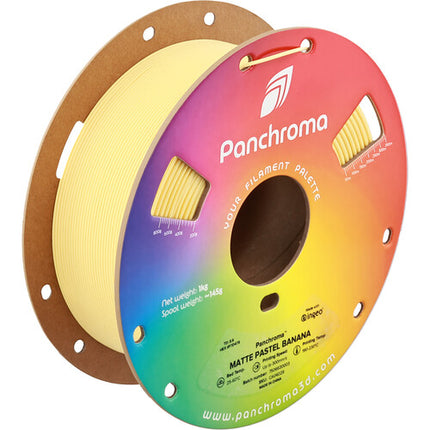 Polymaker Panchroma Matte PLA Filamento 1kg 1.75mm 374-446°F Pastel Banana