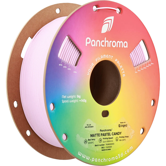 Polymaker Panchroma Matte PLA filamento 1kg 1.75mm pastel candy