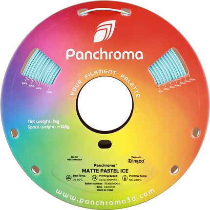 Polymaker Panchroma Matte PLA Filamento 1kg 1.75mm Pastel Ice