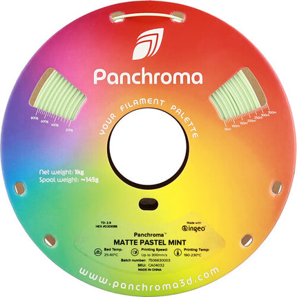 Polymaker Panchroma Matte Filamento PLA 1kg 1.75mm Pastel Mint