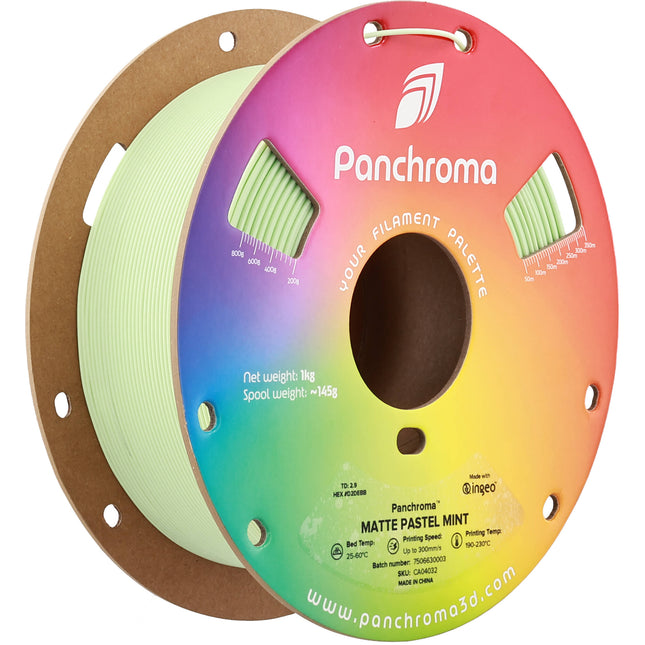 Polymaker Panchroma Matte Filamento PLA 1kg 1.75mm Pastel Mint