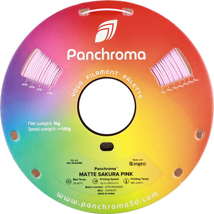 Polymaker Panchroma Matte PLA Filamento Rosa Sakura 1kg 1.75mm