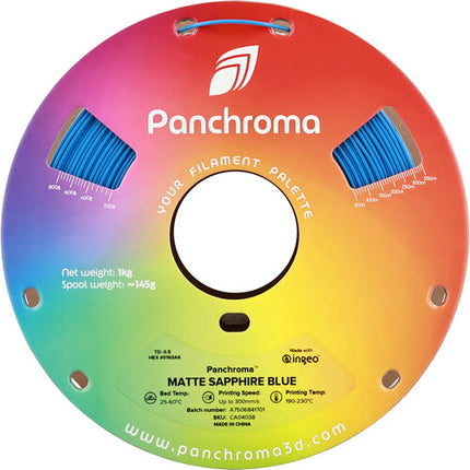 Polymaker Panchroma Matte Filamento PLA 1kg Azul Zafiro 1.75mm