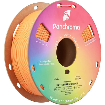 Polymaker Panchroma Filamento PLA Mate 1kg 1.75mm Sunrise Orange