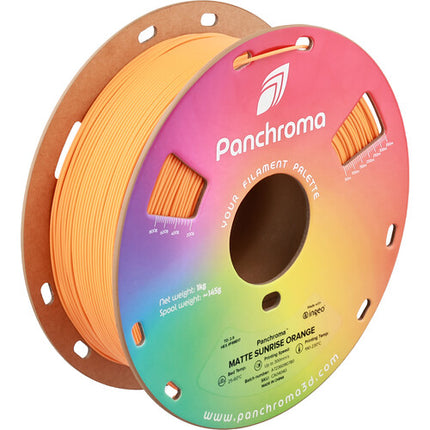 Polymaker Panchroma Filamento PLA Mate 1kg 1.75mm Sunrise Orange
