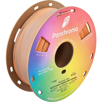 Polymaker Panchroma Filamento PLA Dual Mate 1kg 1.75mm Gris Naranja