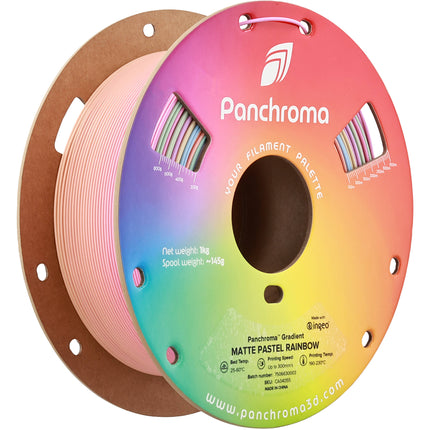 Polymaker Panchroma Gradient Matte Filamento PLA 1kg 1.75mm Pastel Arcoíris