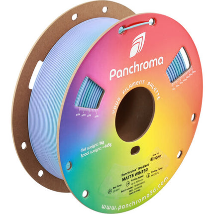 Polymaker Panchroma Gradient Matte Filamento PLA 1kg 1.75mm Azul Invierno