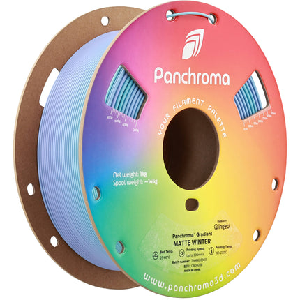 Polymaker Panchroma Gradient Matte Filamento PLA 1kg 1.75mm Azul Invierno