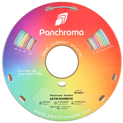 Polymaker Panchroma Gradient Satin Filamento PLA 1.75mm 374-446°F