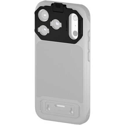 Adaptador de Montura Tilta Khronos T-Series para Lentes iPhone 17 Pro Negro