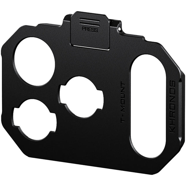 Adaptador de Montura Tilta Khronos T-Series para Lentes iPhone 17 Pro Negro