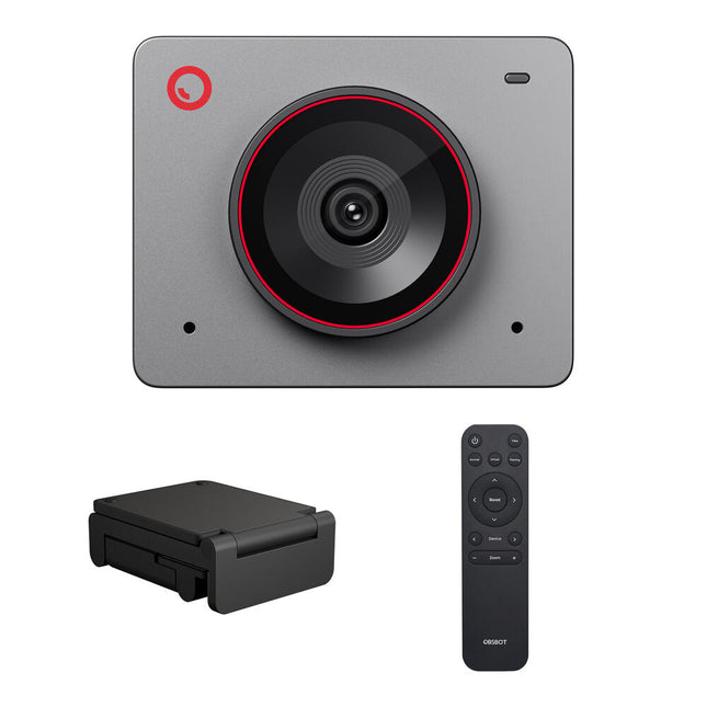 OBSBOT Meet 2 Webcam 4K 30 fps Kit Essentials+ Montura Magnética Control Remoto