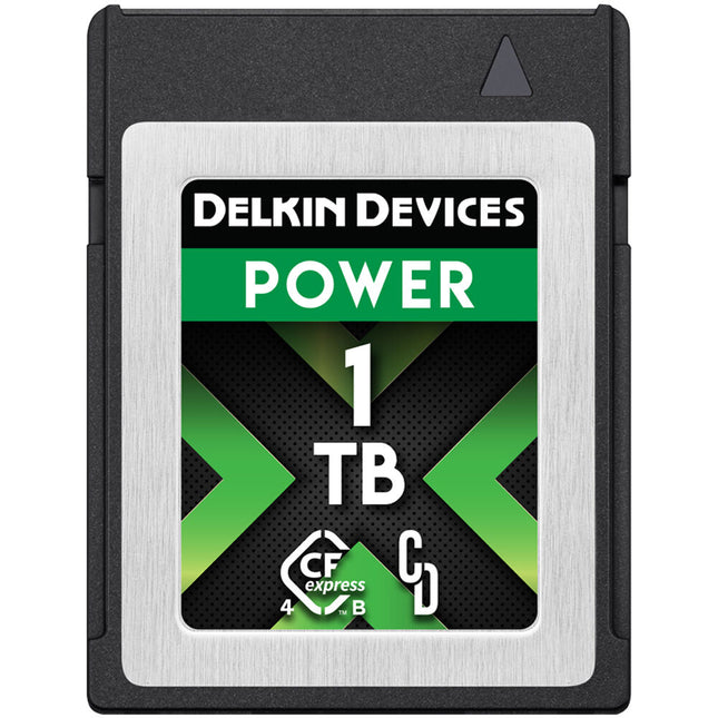 Delkin Devices 1TB POWER 4.0 CFexpress Tipo B Tarjeta de Memoria 3560 MB/s 3220 MB/s 2-Pack