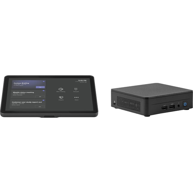 Logitech BASE Microsoft Teams Salas con Control táctil 10.1 HDMI y ASUS NUC