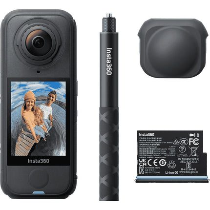 Insta360 X4 Air Cámara de acción 360° 8K 29MP Bundle básico negro