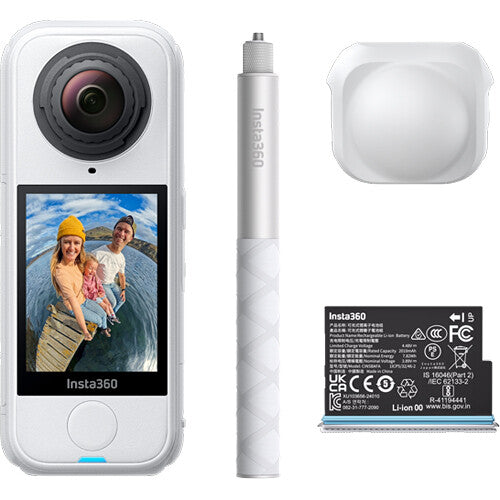 Insta360 X4 Air Cámara de Acción 360° 8K 29MP Waterproof 49' Blanca