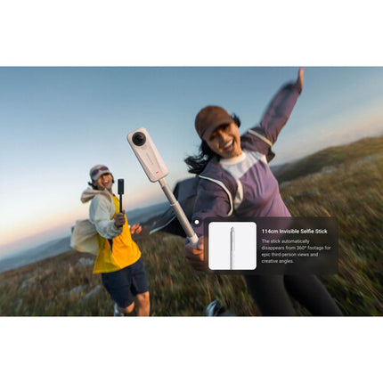 Insta360 X4 Air Cámara de Acción 360° 8K 29MP Waterproof 49' Blanca
