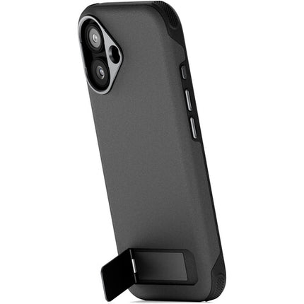 Funda Tilta Khronos Lite iPhone 17 Negra Panel Magnético Patilla Integrada