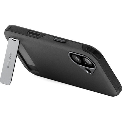 Funda Tilta Khronos Lite iPhone 17 Negra Panel Magnético Patilla Integrada