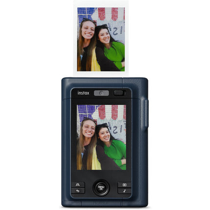 FUJIFILM instax mini LiPlay+ Cámara Híbrida Instantánea Azul con Estuche