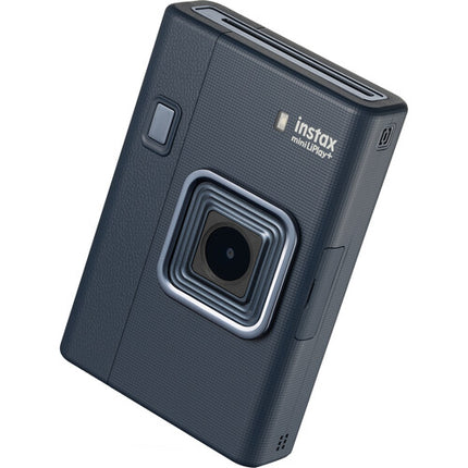 FUJIFILM instax mini LiPlay+ Cámara Híbrida Instantánea Azul con Estuche