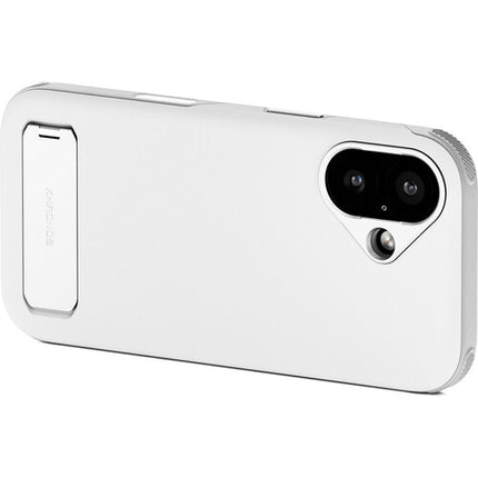 Funda Tilta Khronos Lite para iPhone 17 Gris Claro con Soporte y Protección Magnética