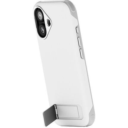 Funda Tilta Khronos Lite para iPhone 17 Gris Claro con Soporte y Protección Magnética