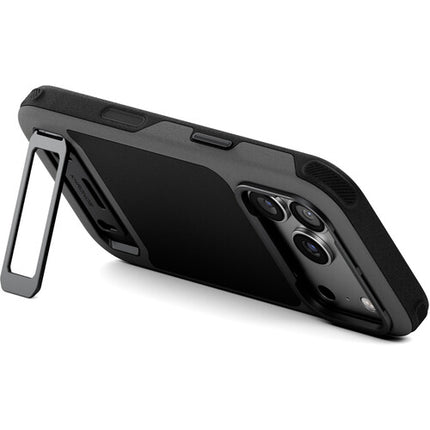 Tilta Khronos Lite Funda para iPhone 17 Pro Negra con Soporte Magnético y Esquinas Reforzadas