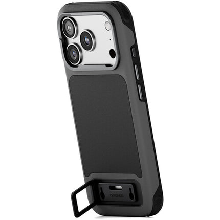 Tilta Khronos Lite Funda para iPhone 17 Pro Negra con Soporte Magnético y Esquinas Reforzadas