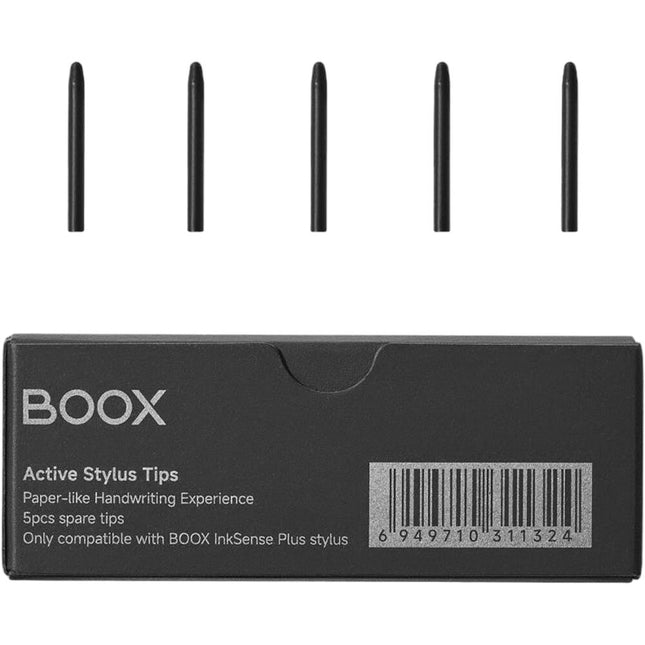 BOOX InkSense Plus Pen Puntillas 5-Pack 4096 Niveles Presión 0.02" Grosor