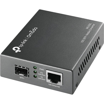 TP-Link MC420L Omada Convertidor de Medios 10G SFP con Puerto SFP+ y RJ45 10 Gb/s