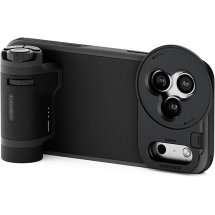 Tilta Khronos Lite iPhone 17 Pro Max Estuche para Cine Móvil con Mango Bluetooth y Bandeja de Filtro 58mm