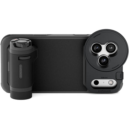 Tilta Khronos Lite iPhone 17 Pro Max Estuche para Cine Móvil con Mango Bluetooth y Bandeja de Filtro 58mm