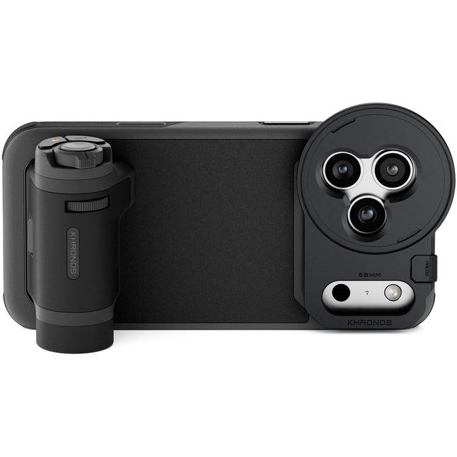 Tilta Khronos Lite iPhone 17 Pro Max Estuche para Cine Móvil con Mango Bluetooth y Bandeja de Filtro 58mm