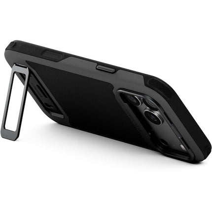 Tilta Khronos Lite Funda iPhone 17 Pro Max Negra con Soporte y Anillo Protector
