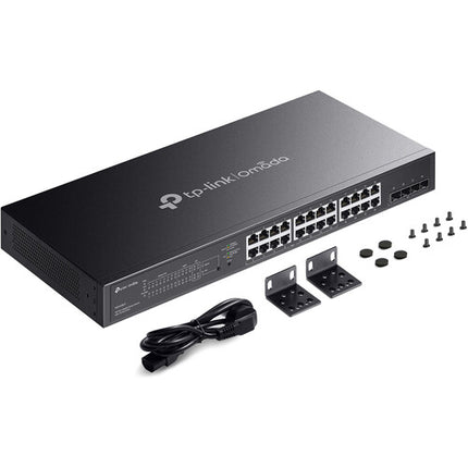 TP-Link Omada SG2428LP Switch de Red Gestionado 24 Puertos Gigabit 150W PoE+ Rack Mount