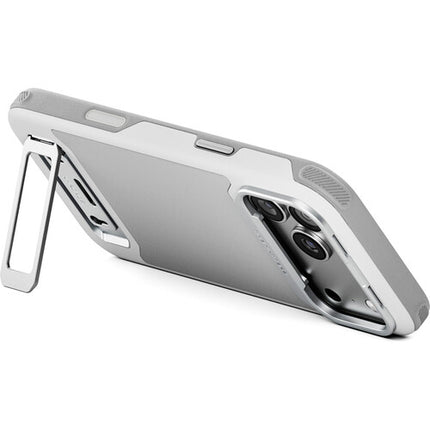 Tilta Khronos Lite Funda iPhone 17 Pro Max Gris con Soporte y Protección Magnética