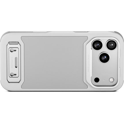 Tilta Khronos Lite Funda iPhone 17 Pro Max Gris con Soporte y Protección Magnética