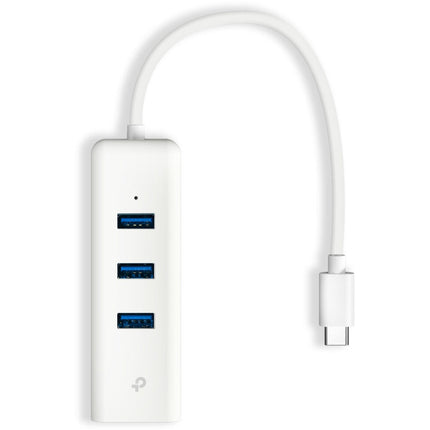 TP-Link UE330C Hub USB-C 3 Puertos USB-A y Ethernet Gigabit